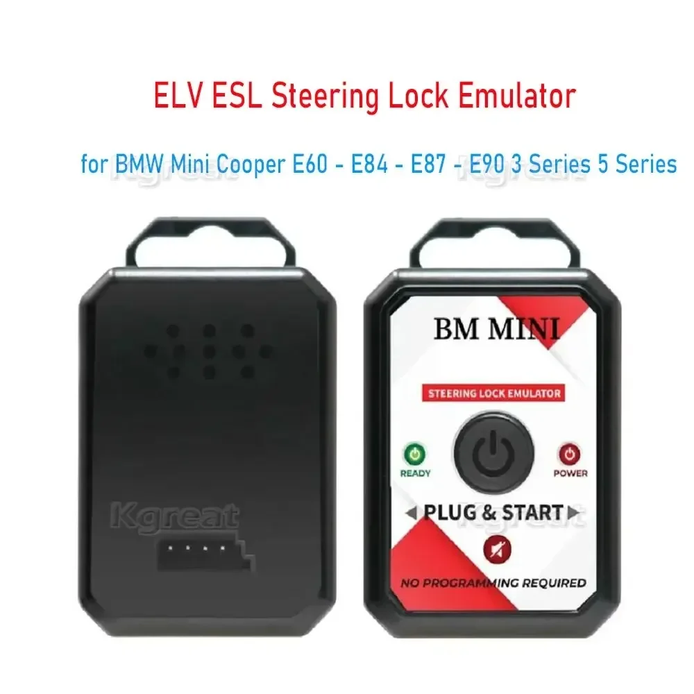 

ELV ESL Steering Lock Emulator Plug and Start for BMW Mini Cooper E60 - E84 - E87 - E90 3 Series 5 Series