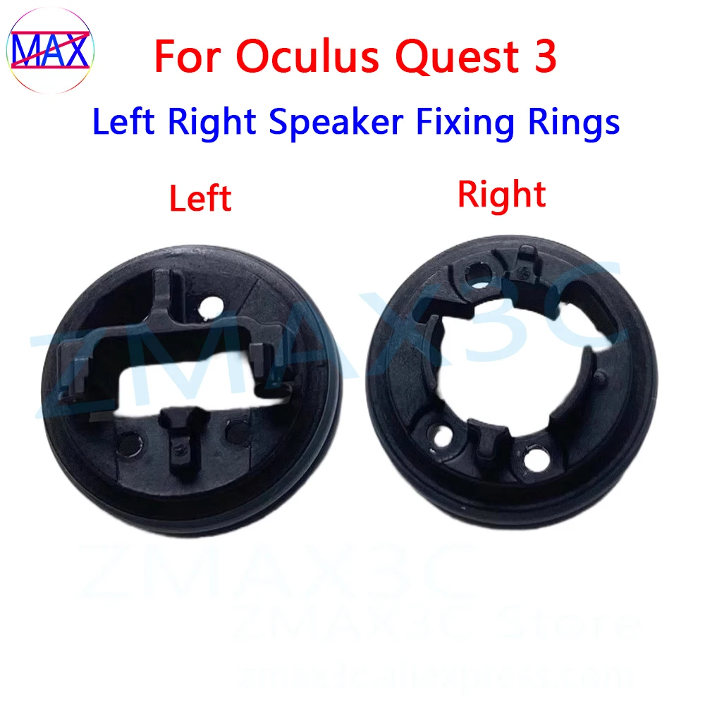 Original For Oculus Quest 3 VR Headset Left Right Speaker Fixing Rings Replacement For Meta Quest 3 Earphone Fixing Ring