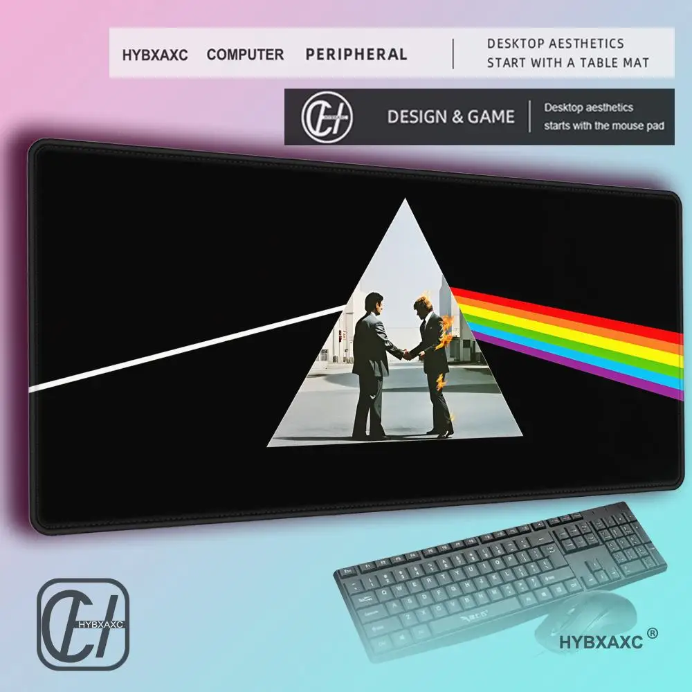 HYBXAXC band classic P-Pink F-Floyd Mouse Pad Mousepad Large Gaming LockEdge Thickened PC Table Desk