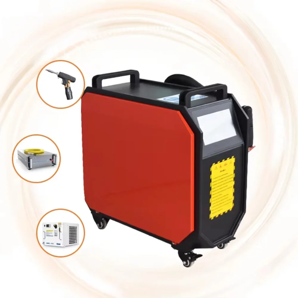 Portable Mini Air Cooling Laser Welder 1500W Handheld Laser Welding Machine Laser Welder For Metal