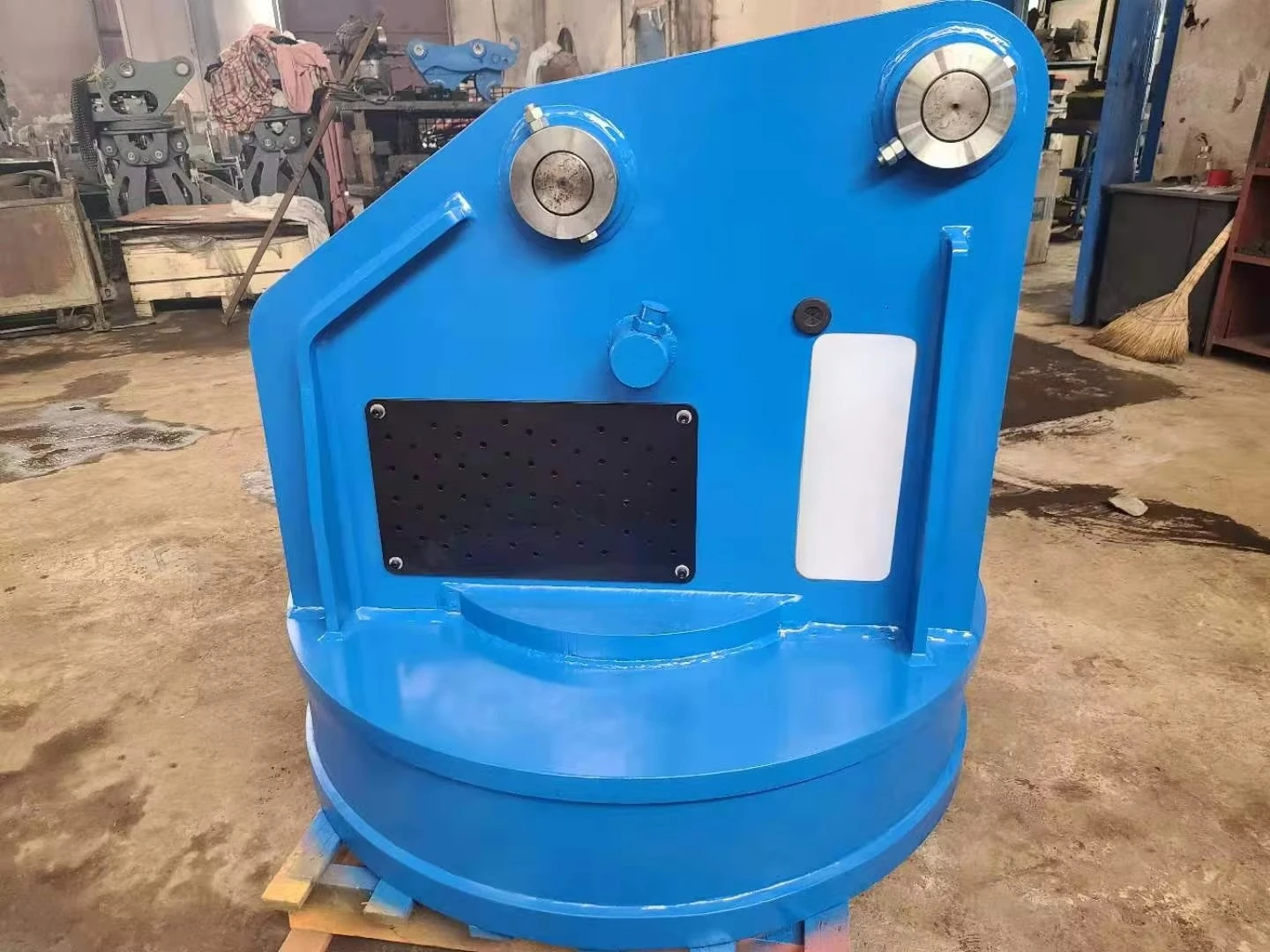 Excavator Hydraulic Magnetic Lifting Attachment Excavator Hydraulic Magnet for Port Dock Steel Ingot Scrap Steel Transfer