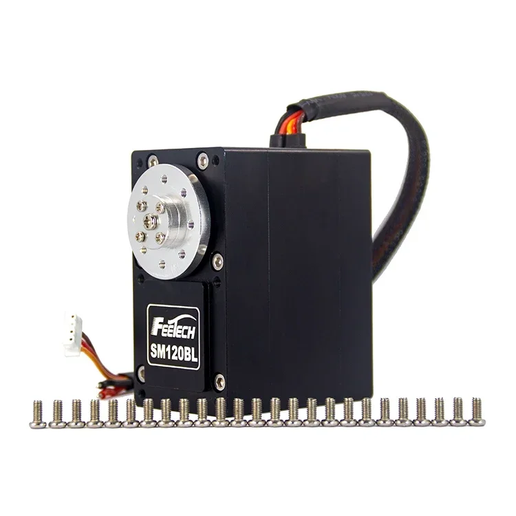 SM120BL 120kg Torque RS485 Modbus RTU 24V Serial Bus Servo Real Time Feedback Robotic Arm Humanoid Robot Joint Part