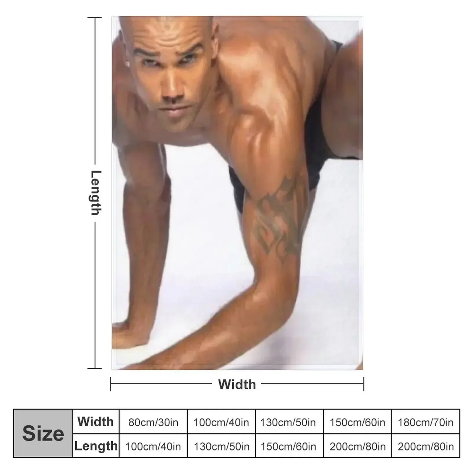 Shemar Moore Throw Blanket For Sofa Thin Baby Blankets For Bed Blankets