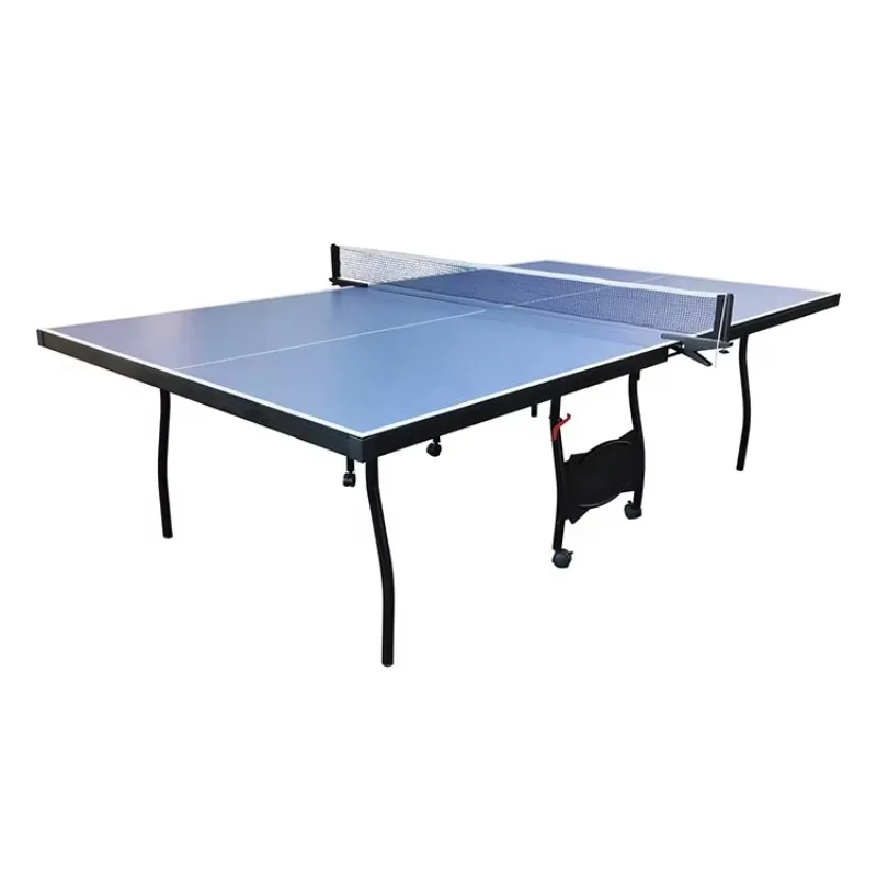 New Arrival Portable Stable Table Tennis Table with Universal Wheel, Backyard Stadium Teenager Train Pingpong Table