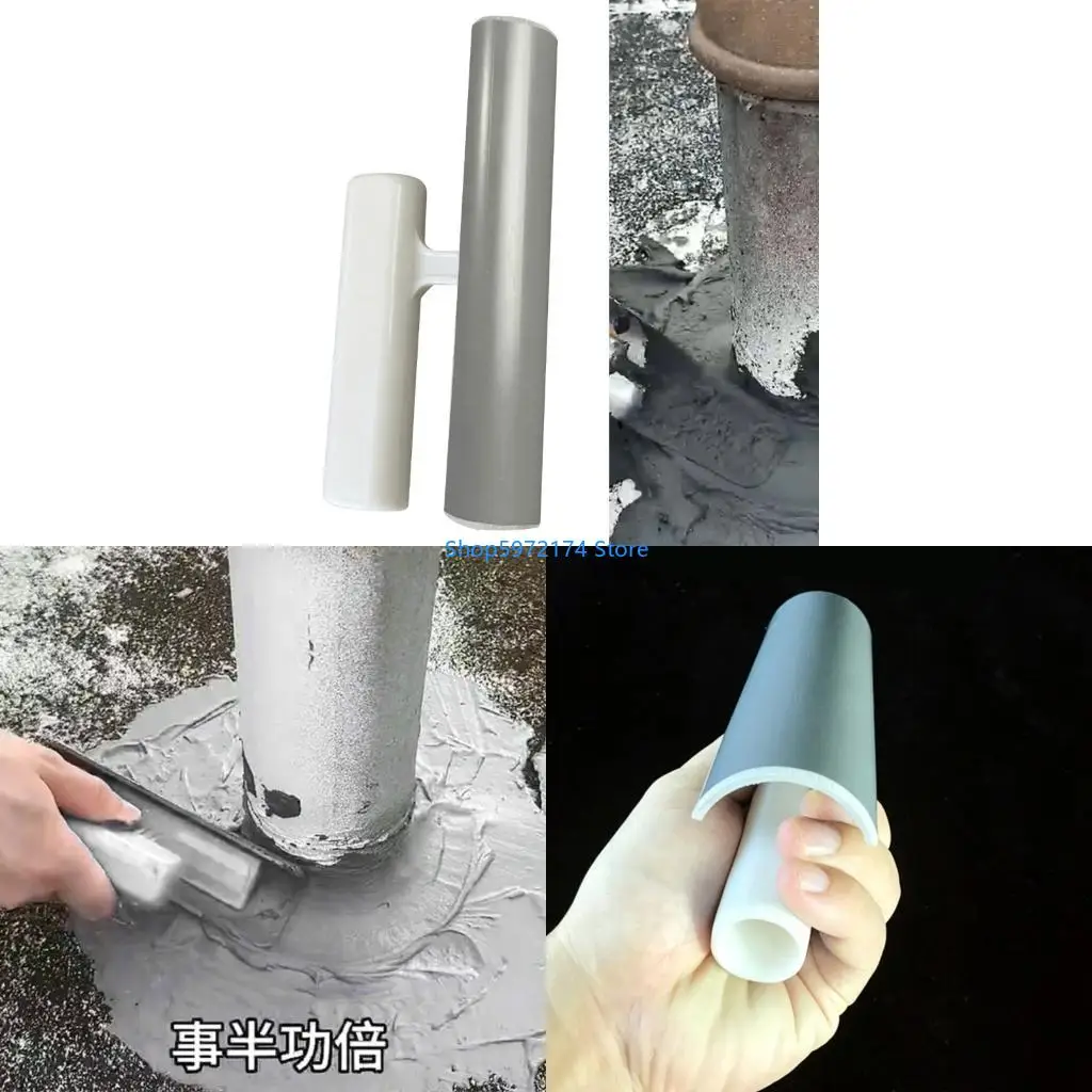 Y3NB Ergonomic Curved Plastic Trowel Curved Corner Trowel For Applying Thick Coatings On Wall And Corners