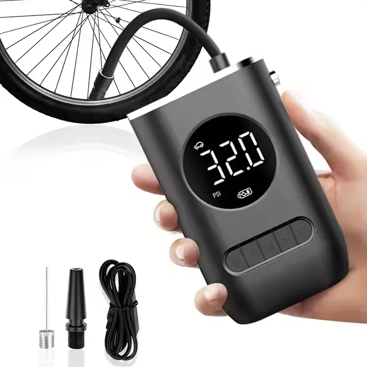 

3668 Electric Mini Digital Wireless Portable Tire Inflator USB Car Air Pump Compressor Outdoor