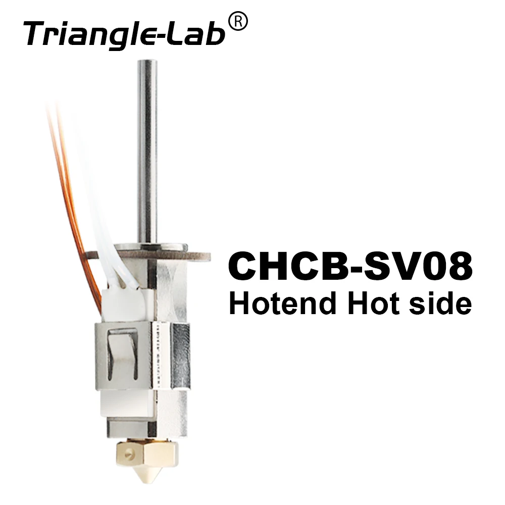 Trianglelab CHCB-SV08 Aktualizacja gorącej strony Hotend dla SV08 kompatybilna z poprzednimi radiatorami Element grzejny 80 W