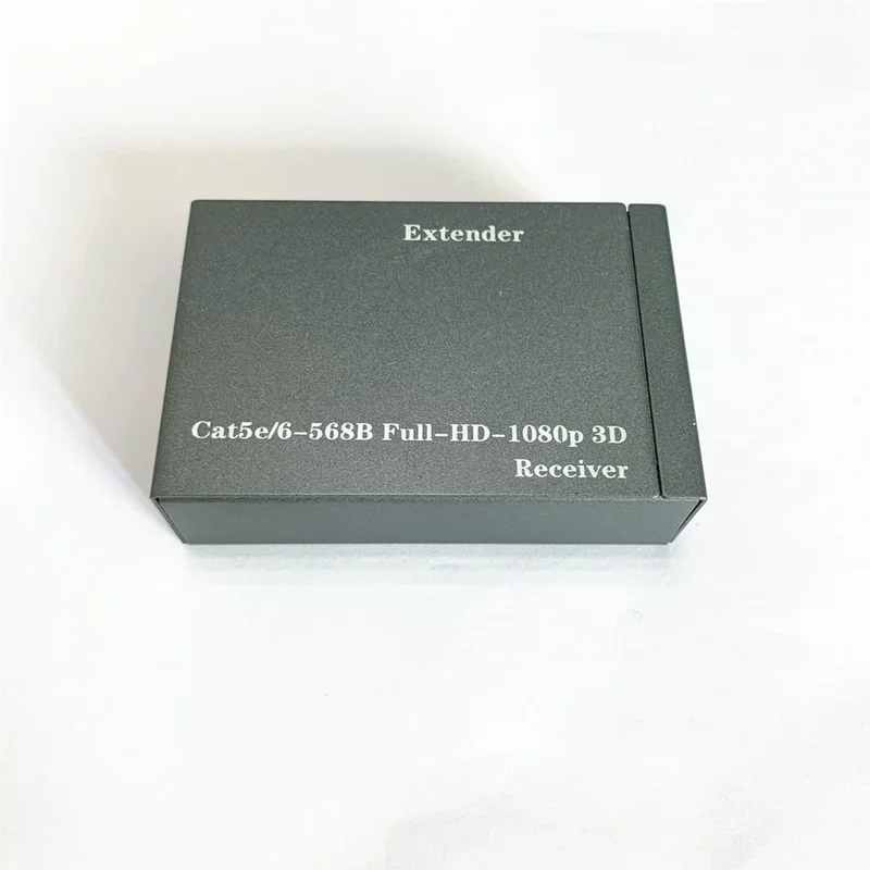 Repetidor extensor compatível com HDMI, Cabos Ethernet com função IR, Transmissor RJ45, TX, Loop extensor RX, Cat6, Cat7, 60m, 1080P