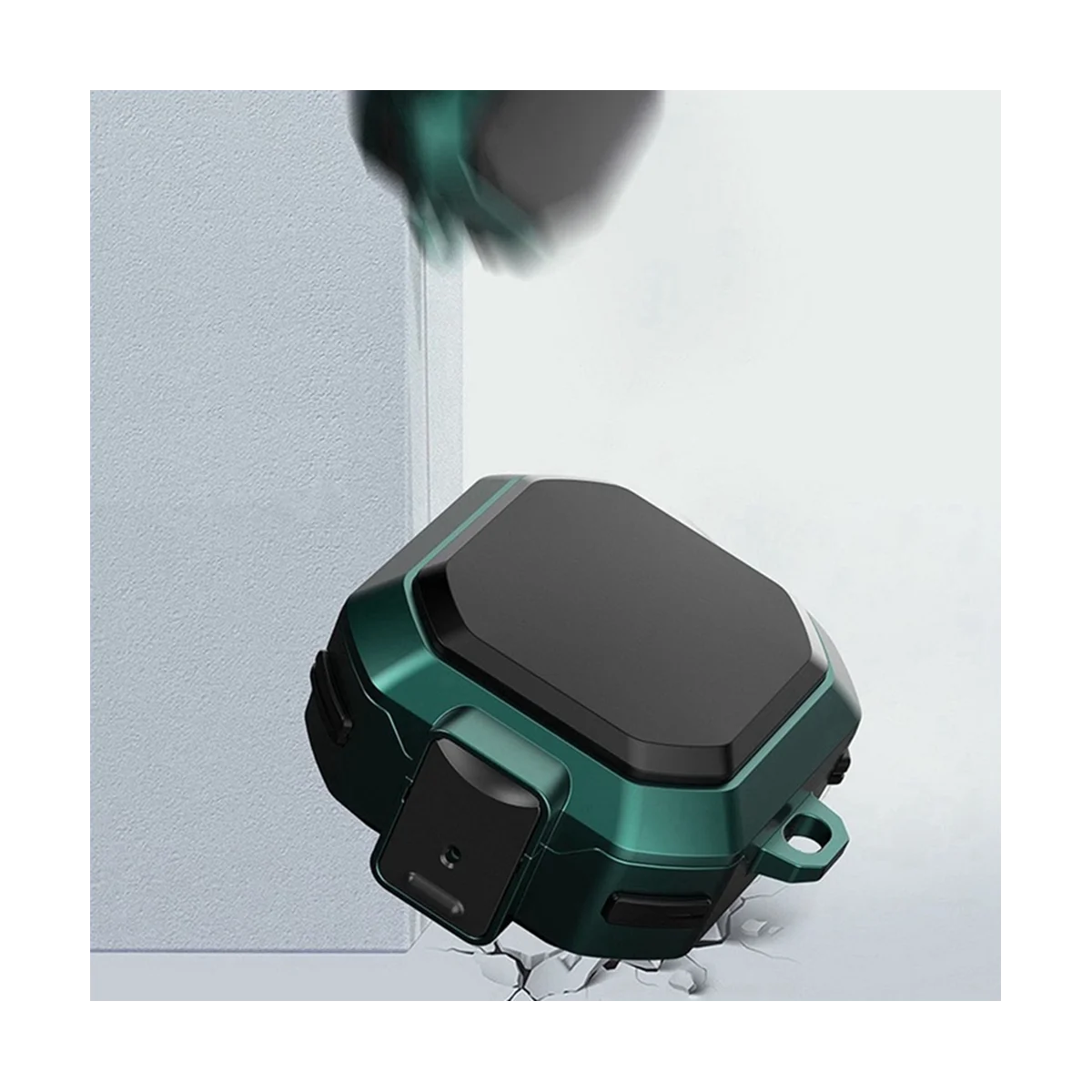 Tpu-Bluetoothヘッドセットケース,実用的な保護ケース,黒と青,ライブプロ2および2pro