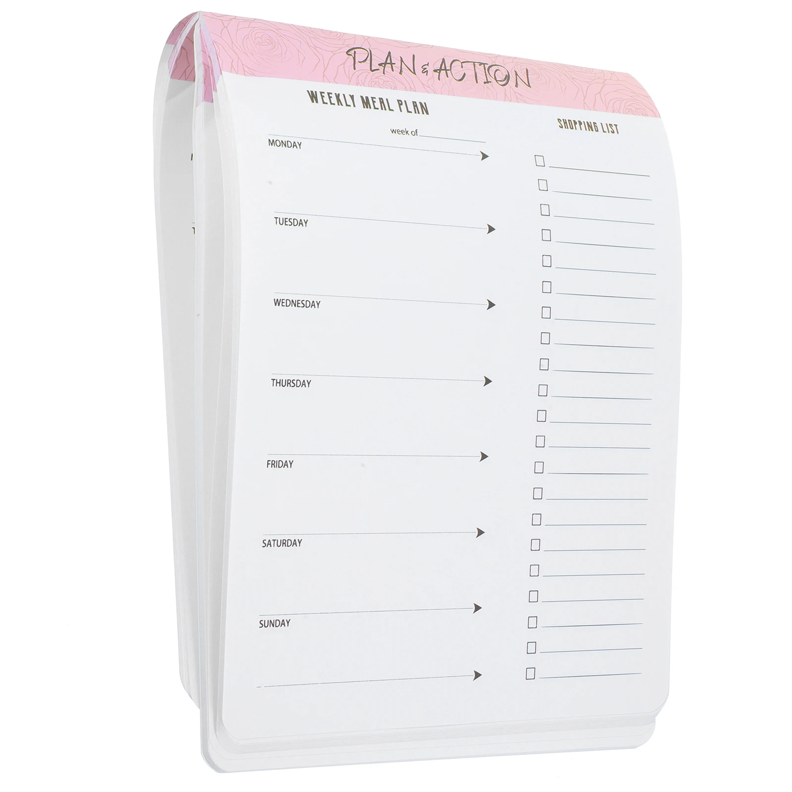 

Dietary Plan Notepad Multi-Function Memo Pad Portable Compact Planner For Daily Use Office Household Writing Gift Idea