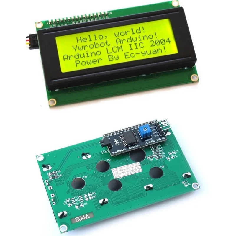 Serial Iic/I2c/Twi 2004 204 20x4 Character Lcd Module Display For Arduino