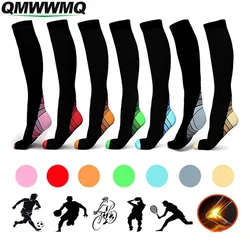 1Pair Compression Socks for Women & Men for Neuropathy Swelling Pain Relief 20-30 mmHg Medical Knee-high Stockings