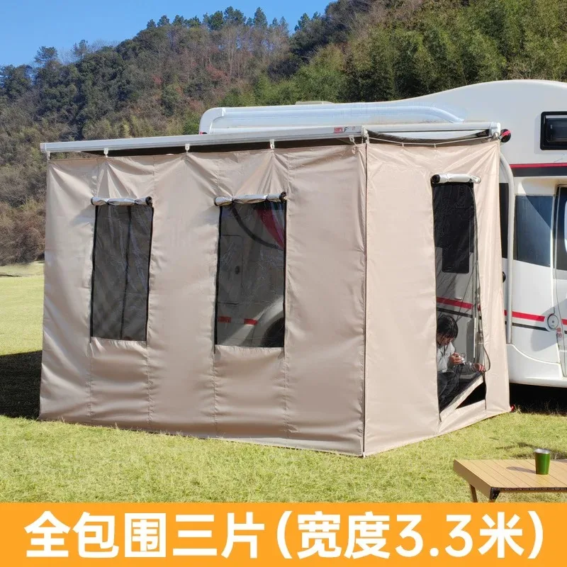 1pcs RV side tent awning canopy side expansion fence cloth RV special tent