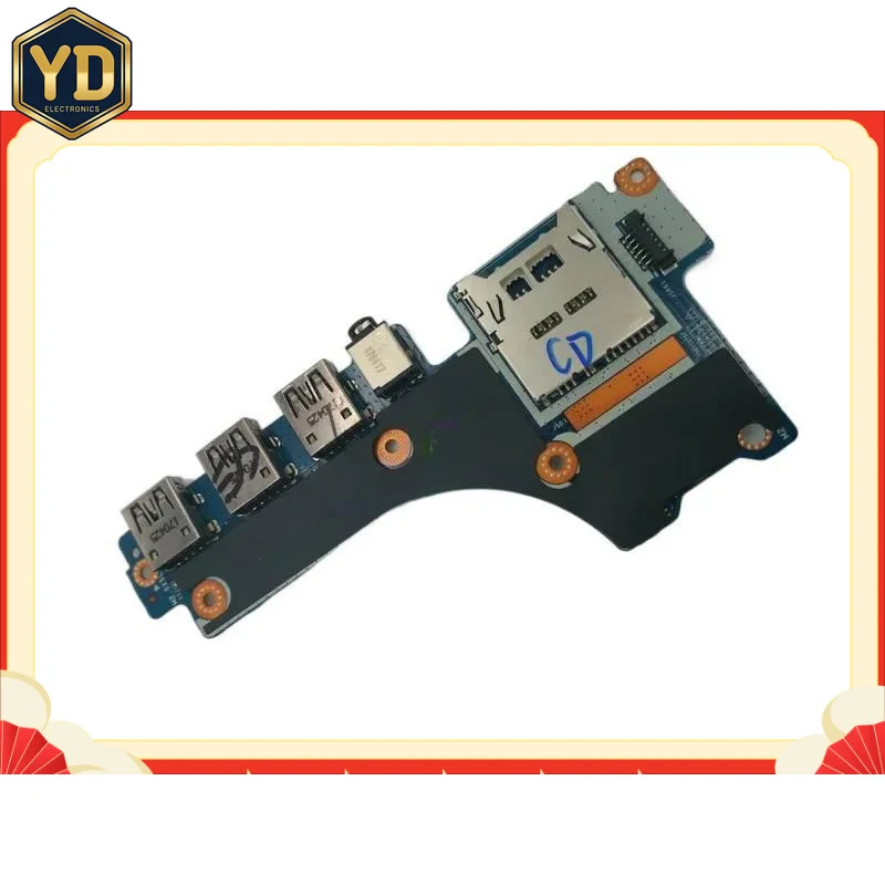 YD A FOR DELL Precision 7520 M7520 USB Audio SD CARD READER Board LS-E313P 00HY61