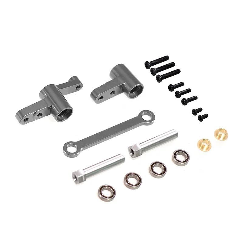 MJX 14210 14209 14211RC pièces de mise à niveau de voiture télécommandée ensemble de direction avec roulement colonne de direction arbre de direction