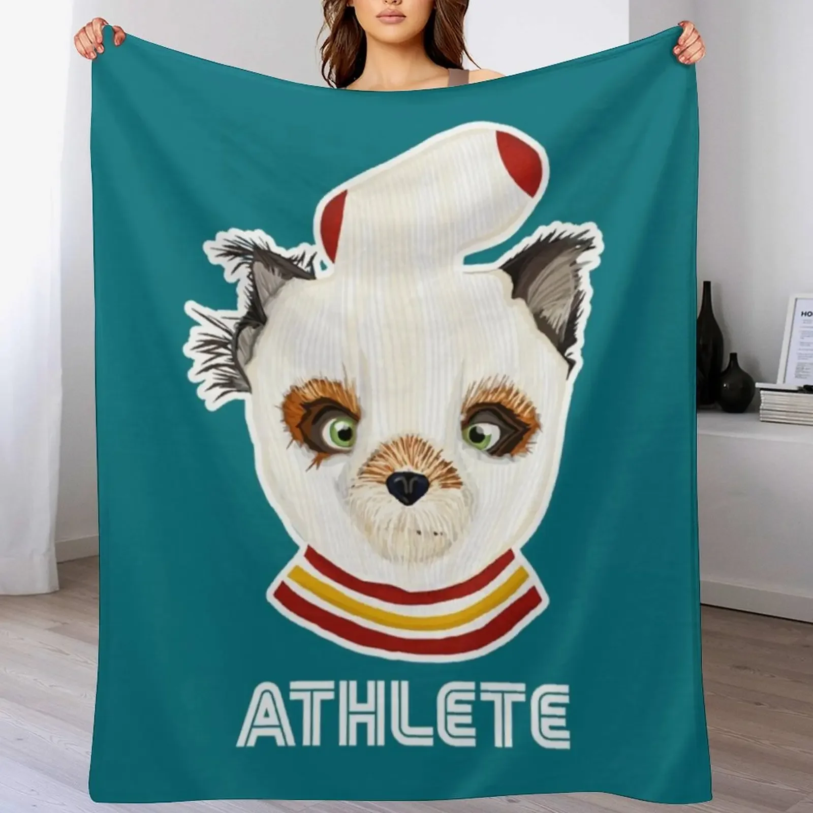 Fantastic Mr Fox - Ash - Athlete Throw Blanket Soft Solid Color Blanket for Couch Bed