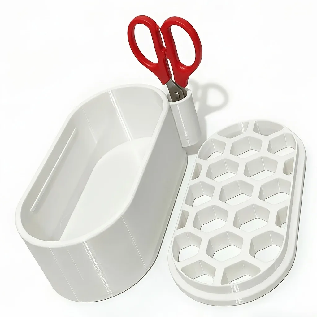 Multifunctional Hydroponic Pot for Regrowing Scallions And Garlic,Comes with a Scissor Support Frame for Easy Access to Scissors