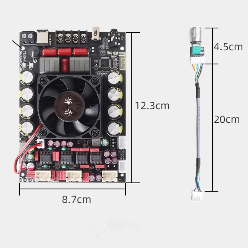 SOTAMIA TPA3251 บลูทูธเครื่องขยายเสียง 220W + 220W 2.0 สเตอริโอ HiFi เครื่องขยายเสียง AUX USB Amplificador Home Audio Amp