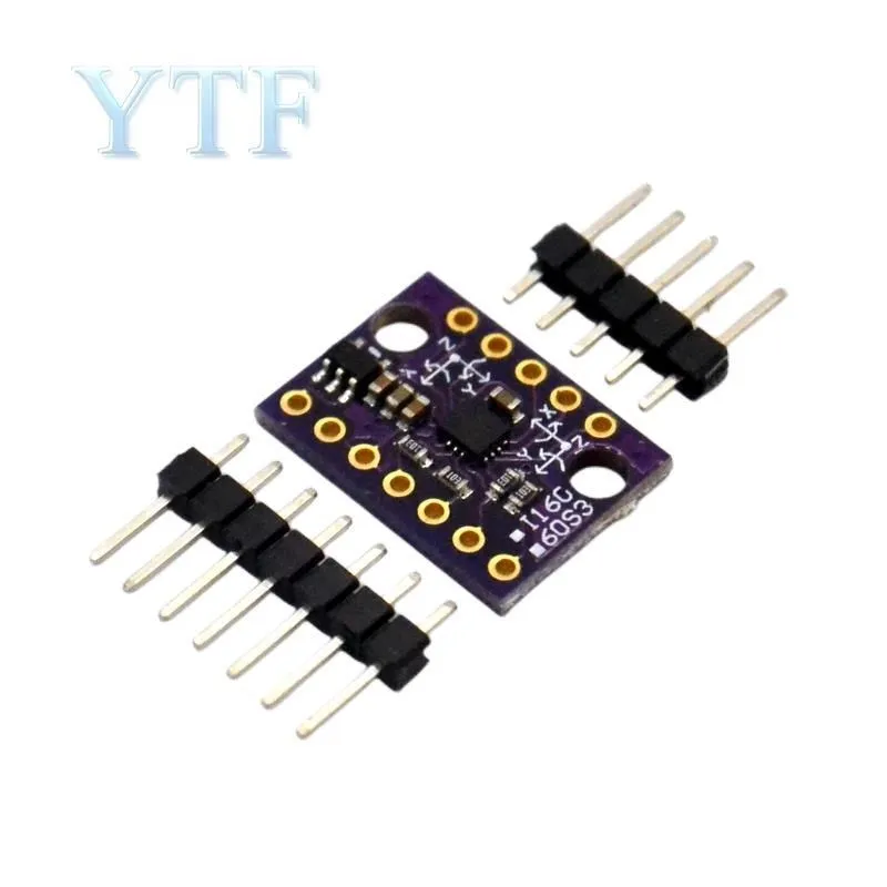 

BMI160 GY-BMI160 6DOF 6-axis Rate Gyro Gravity Accelerometer Sensor Module IIC I2C SPI Communication Protocol 3-5V