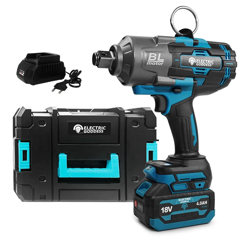 

Электрический беспроводной 1800 нм с высоким крутящим моментом для аккумулятора Makita 18 В, бесщеточный электрический ударный гайковерт для ремонта автомобилей