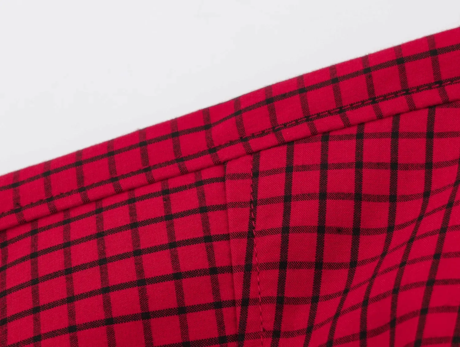 Damenmode Rote Karierte Bomberjacken für Frauen 2026 Neue Langarm-Reißverschlussjacke Damen Herbst Streetwear Freizeitmantel – Detail 9