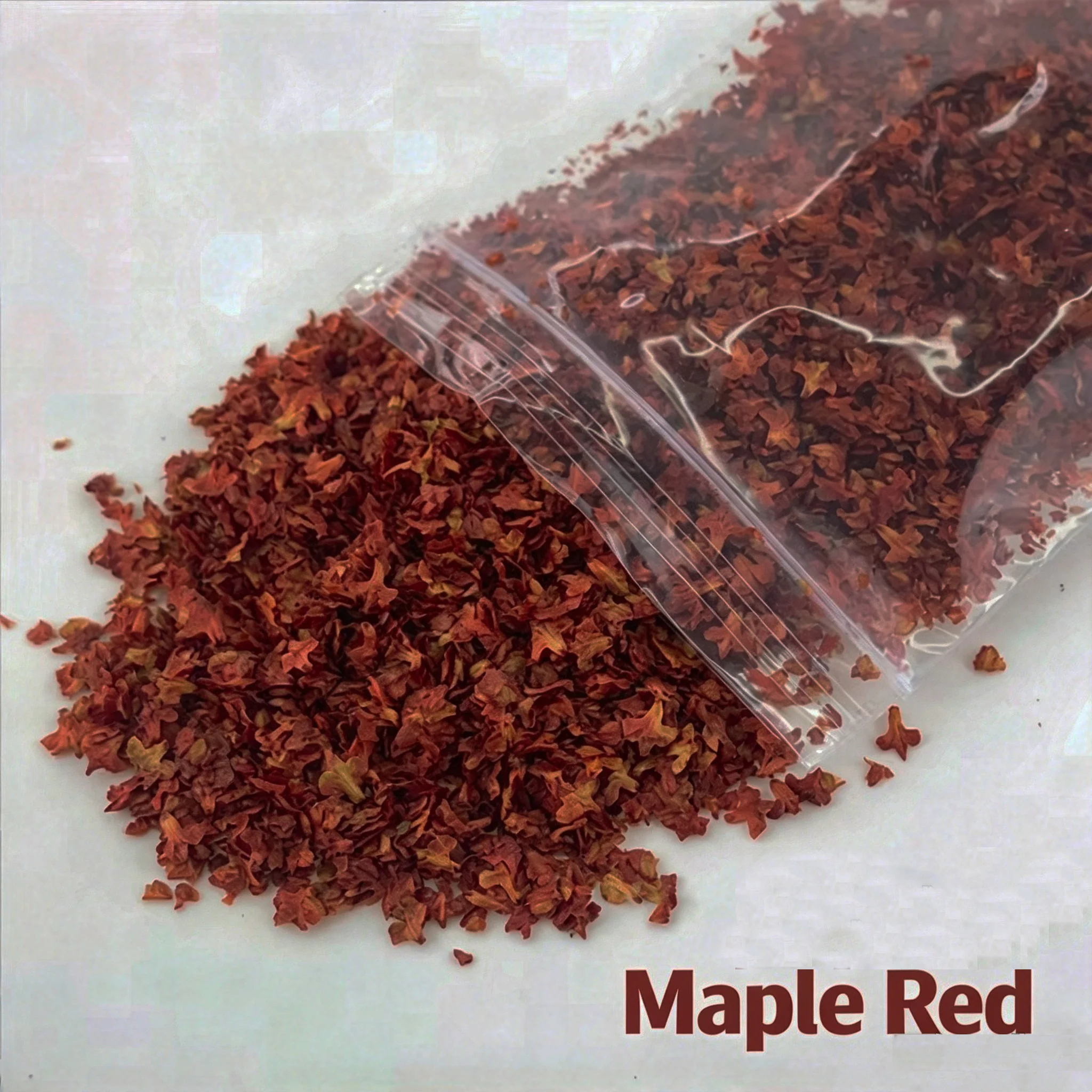 33 ml Simulation Miniatur Baum Blatt Harz Modell Kit Micro Landschaft Blätter Statische Diorama Zubehör für Diy Szene Modellbau – Detail 5