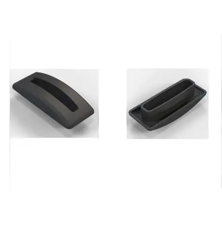 One Pair of 2 Pieces Seat Lever Surround Trim For Porsche 911 964 928 944 968 993 (Part Number 91152181500)