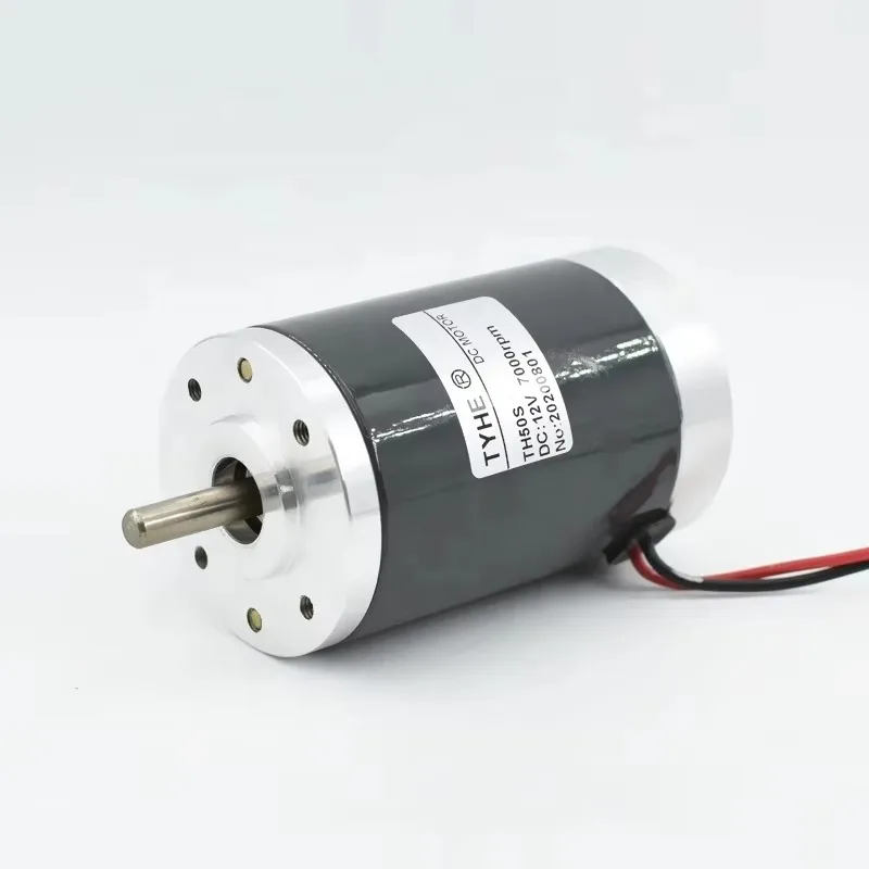 Low Noise Mini 50mm Low Power High Torque High Speed Low Speed Brushes Electric Dc Gear Motor