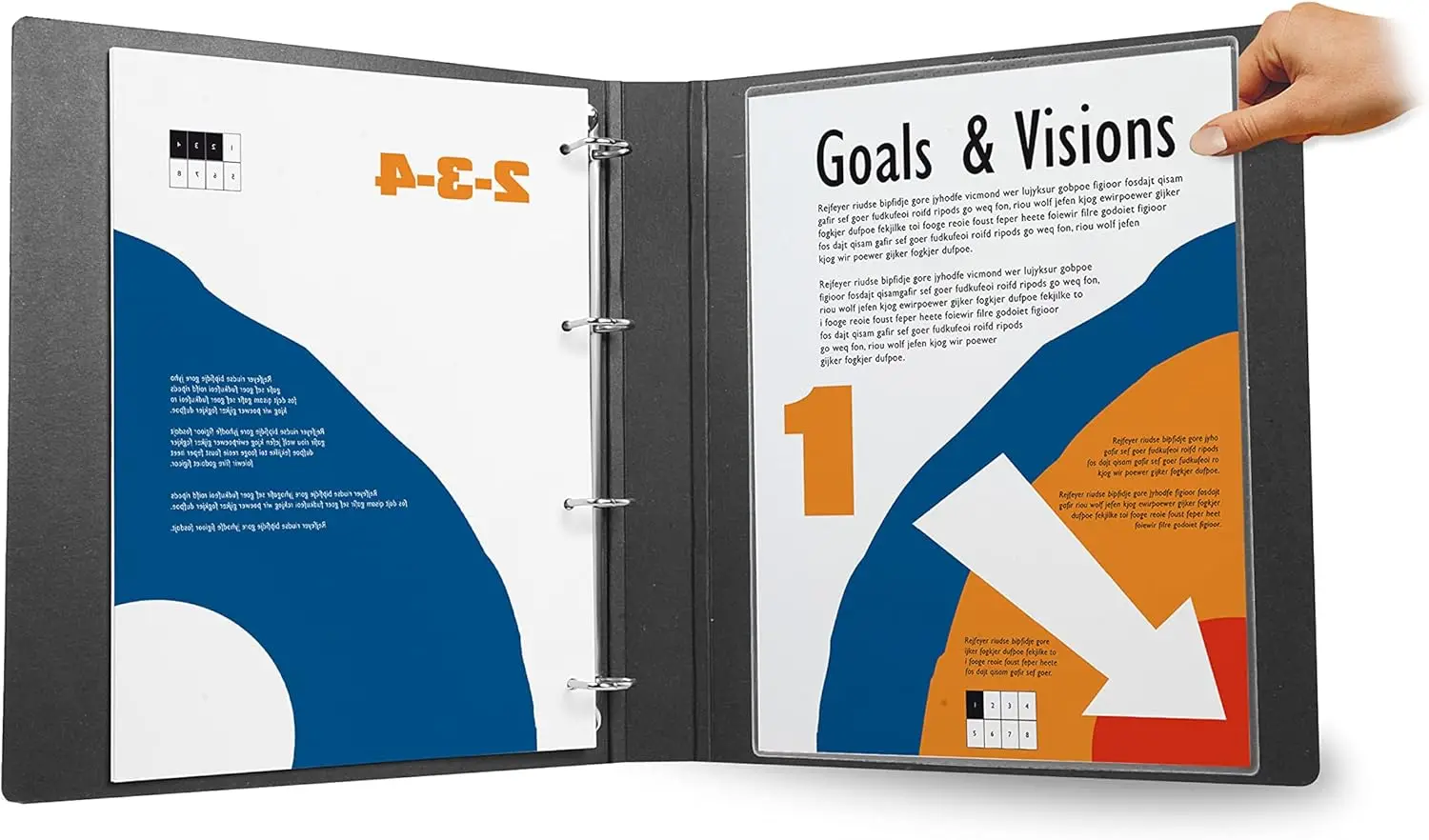 جيوب مستندات شفافة ذاتية اللصق من DJOIS - 9 بوصة × 11-1/2 بوصة، سمك 9 مل، 300 عبوة، صنع في الدنمارك #4