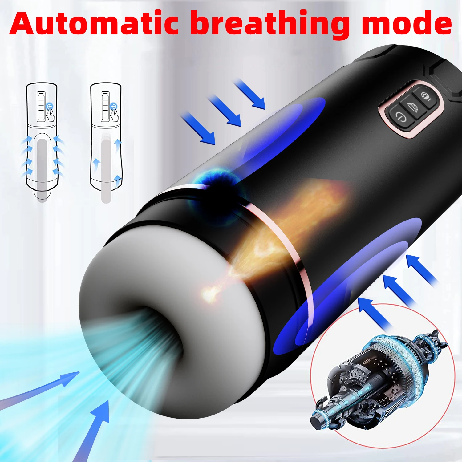 

Thrusting Automatic Male Masturbator Sex Toys For Men Handfree Mastubator Man Vaginal Masturbation Intimate Goods for Adults 18