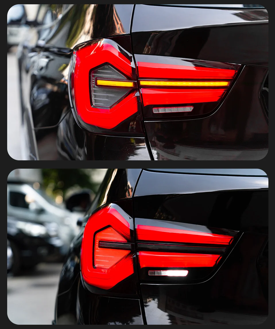 Für die 10-17 Jahre BMW X3 Rückleuchtenbaugruppe F25 Modifikation der Rückleuchte bis zum fließenden LED-Blinker