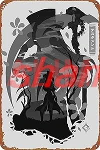 guilty gear strive poster Retro tin Sign Wall Art Decor Metal Sign Decoration Sign 8x12 inch LL