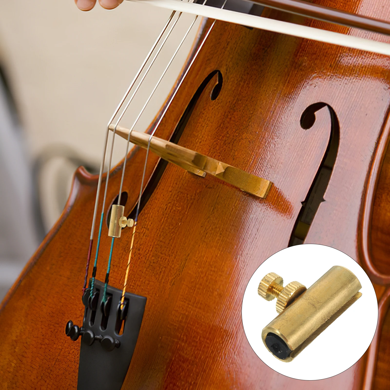 

Violin Mute Full Size Wolf Sound Musical Instrument Accessories Small Stopper