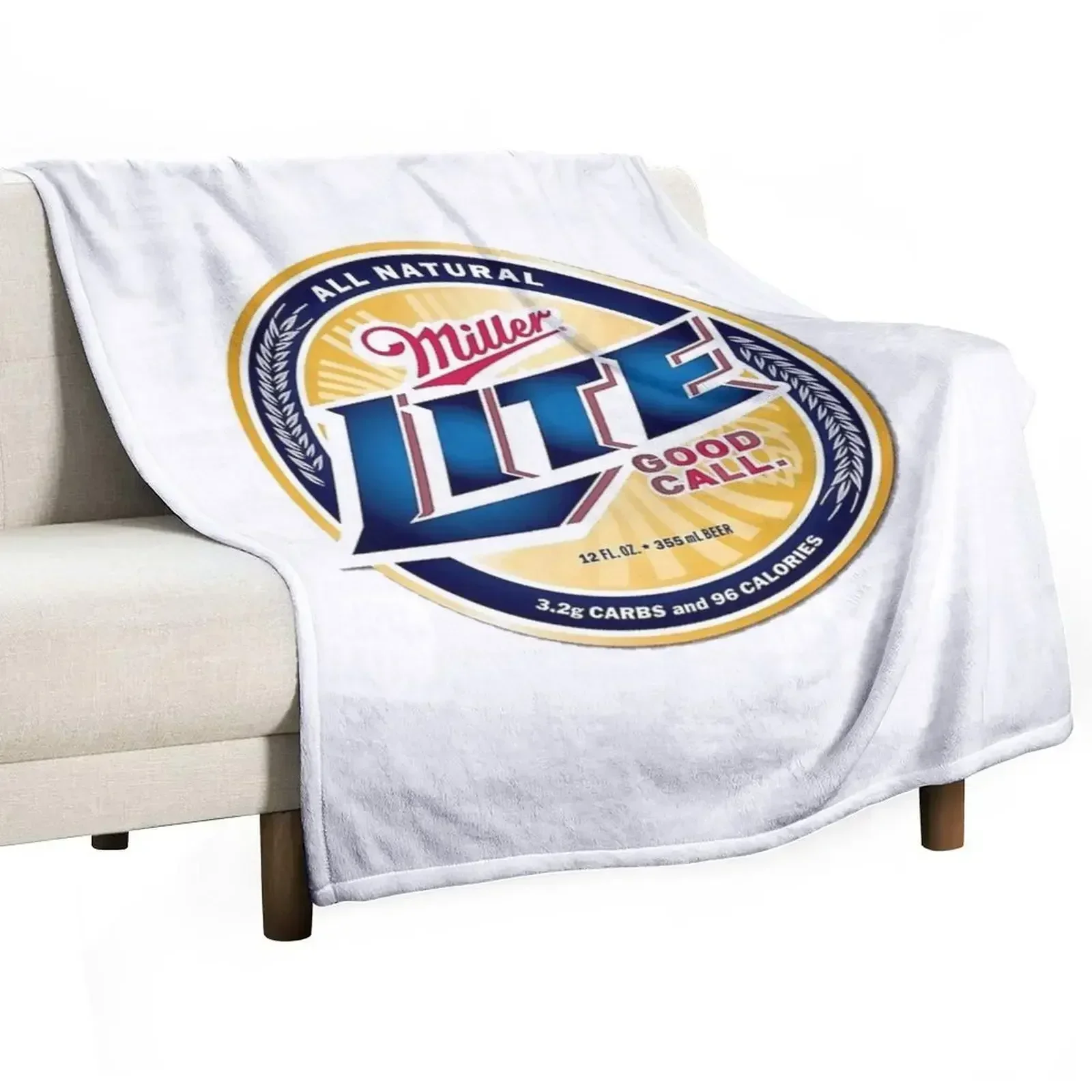 natural lite Throw Blanket warm winter Personalized Gift Blankets