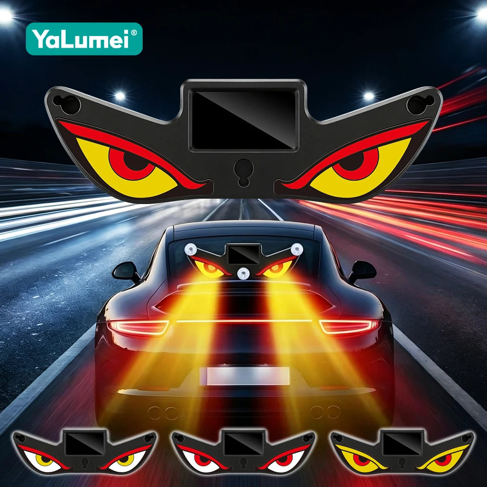 

For Toyota Corolla E210 2019 2020 2021 2022 2023 2024 2025 2026 Car Solar Devil Eye Warning Light Free of Wiring Lamp Accessorie
