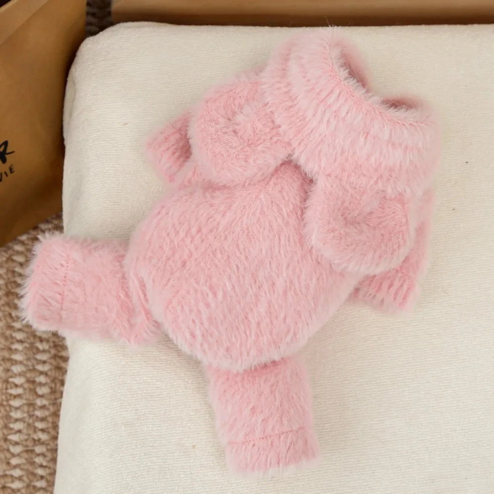 

Cat Hooded Coat Warm Puppy Winter Overall Thick Hooded Pet Pajamas Velvet Dog Costume Outdoor