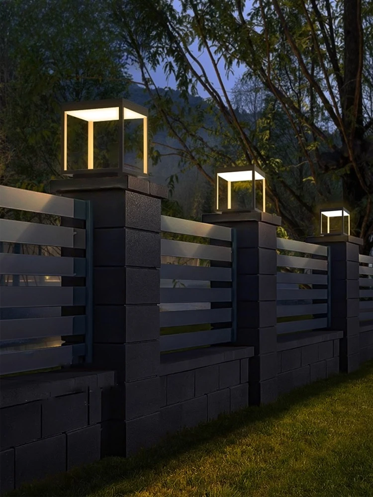 Outdoor waterproof villa courtyard wall light