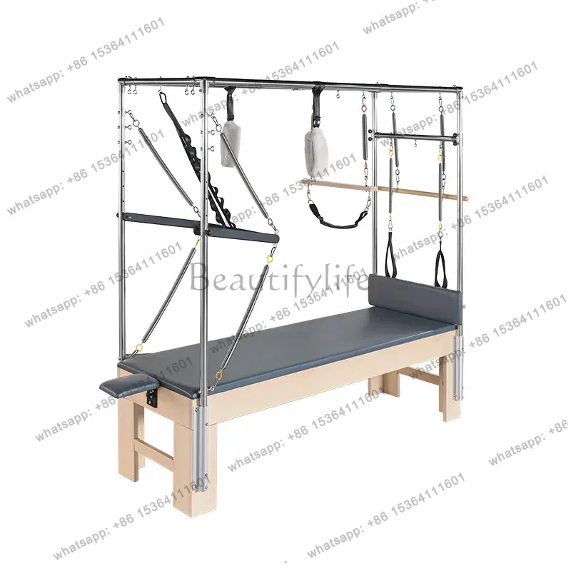 Best Sellers MIYAUP Imported Maple Wood Cadillac Yoga Home Fitness Equipment Elevated Five Piece Pilate Core Bed