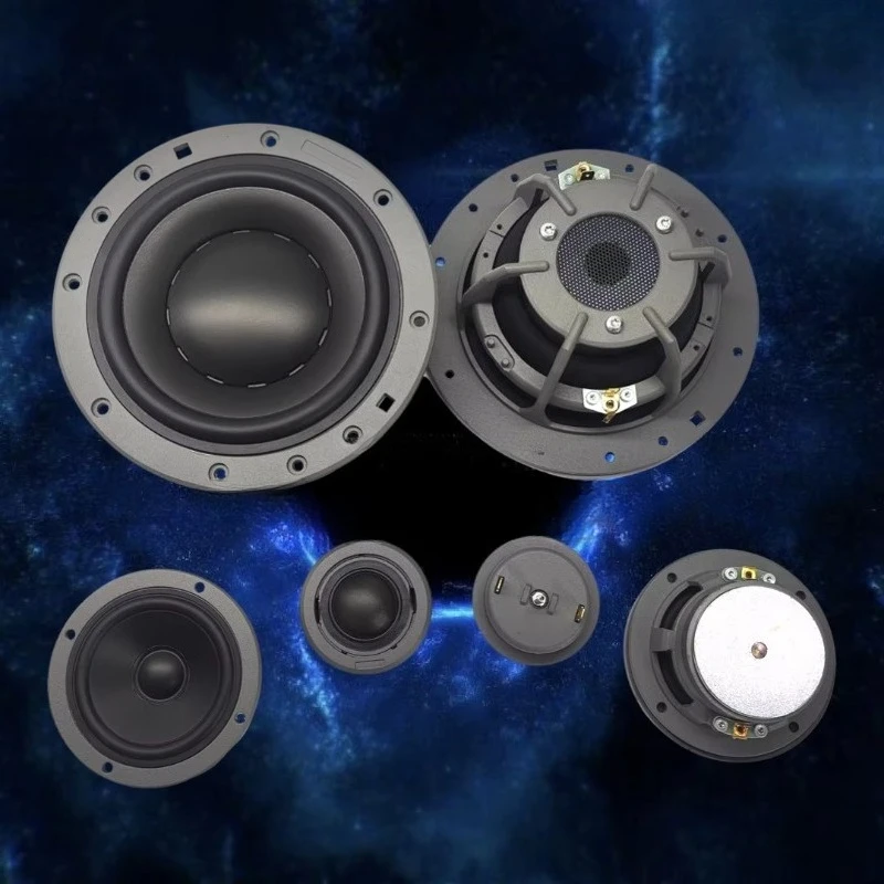Sound Quality Car Stereo Speaker Components 23 Way Car Midrange Speaker Tweeter Fullrange 3 Way Car Speakers view 3