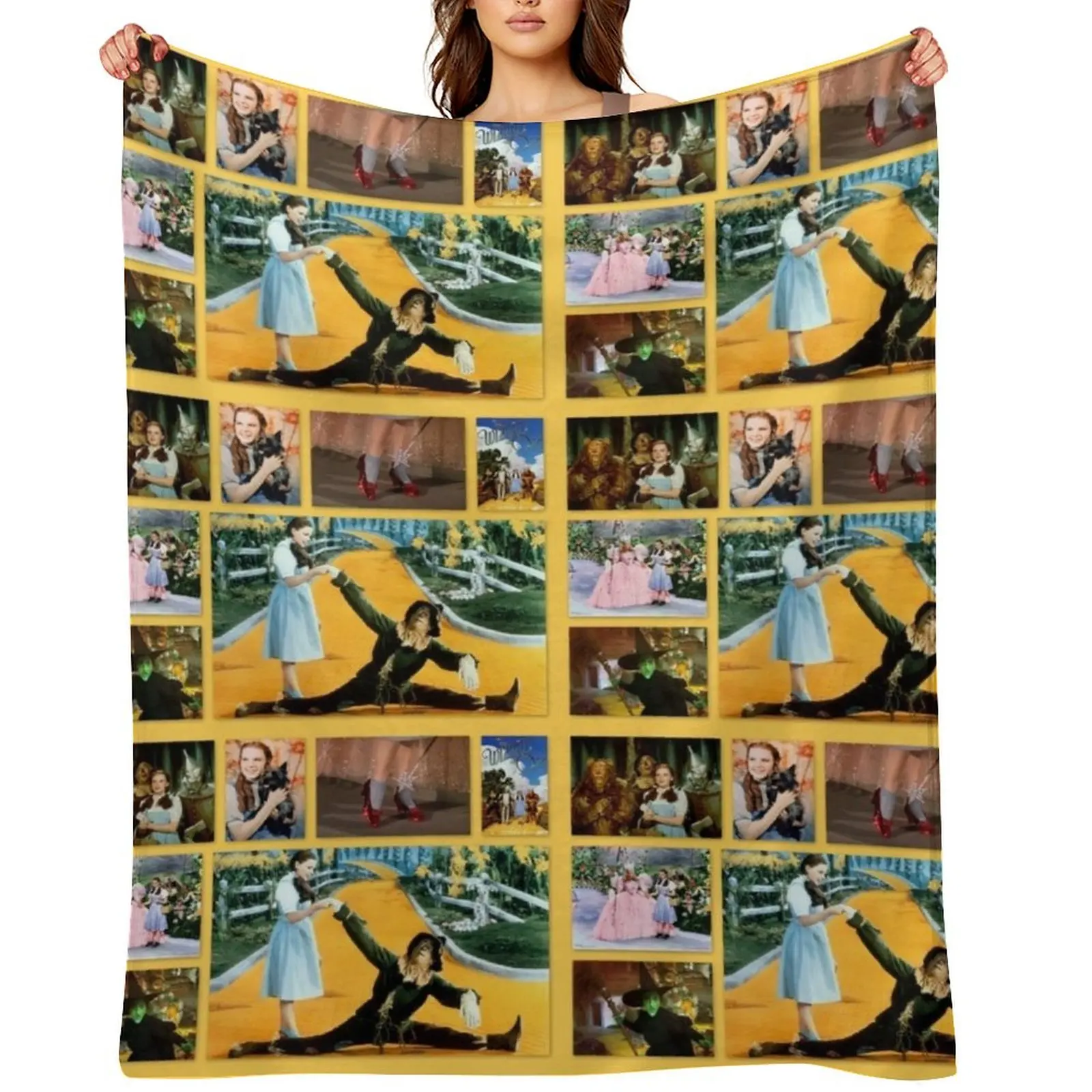 

We're off to see the wizard, the wonderful wizard of Oz! Throw Blanket Giant Sofa for sofa cosplay anime anime Blankets