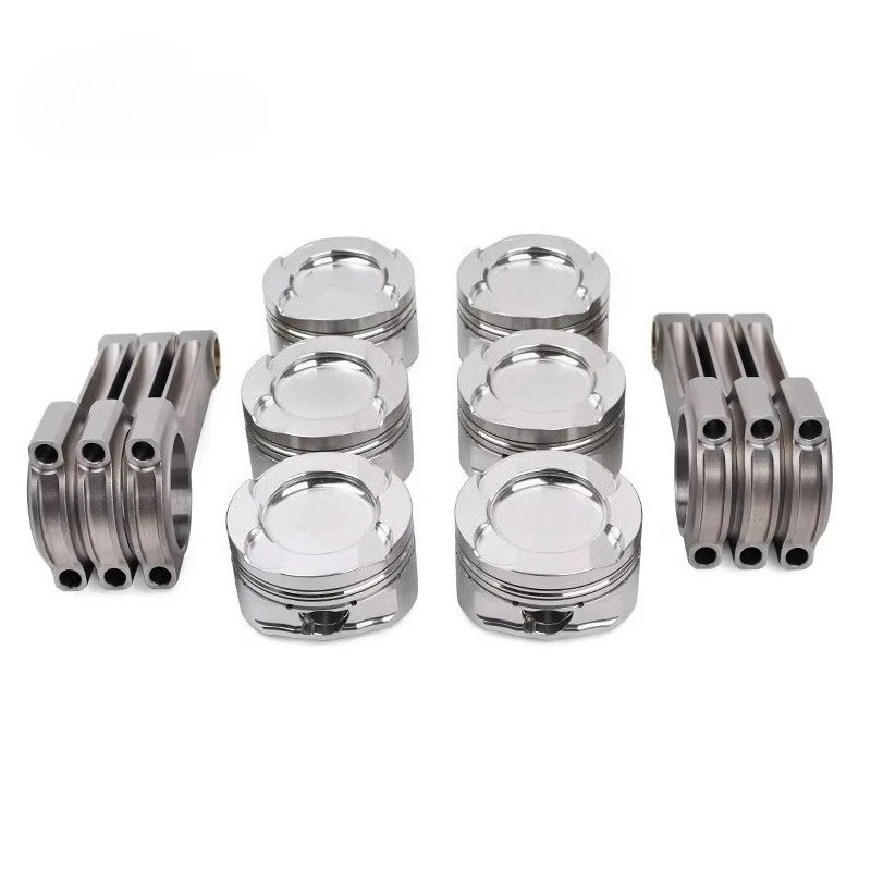 High Horsepower Forged Piston Connecting Rod for M52 2.8L Turbo E36 328i 6-cylinder Engine Interior Parts Rebuild Kit