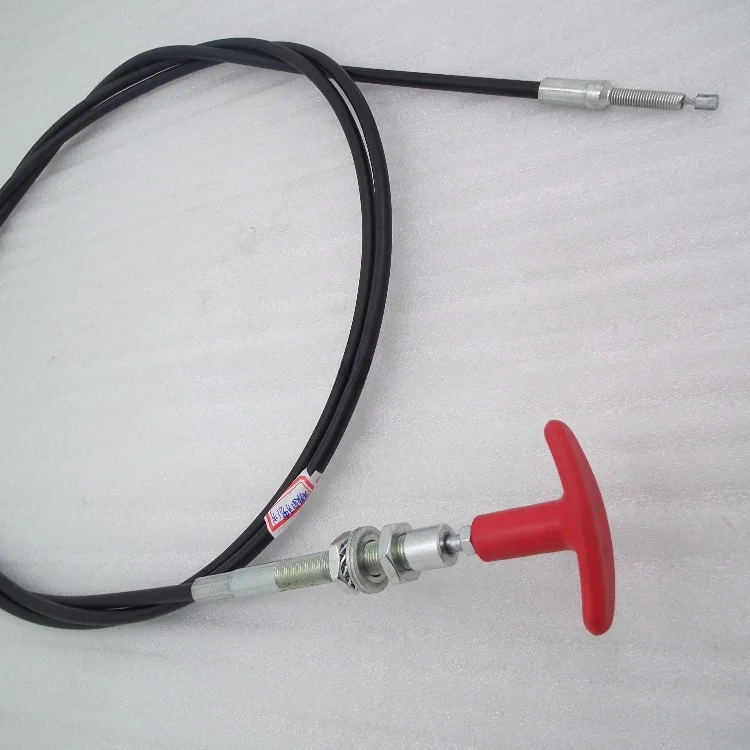 Factory supply push pull control head nonlocking t handle cable choke cable engine stop control cable