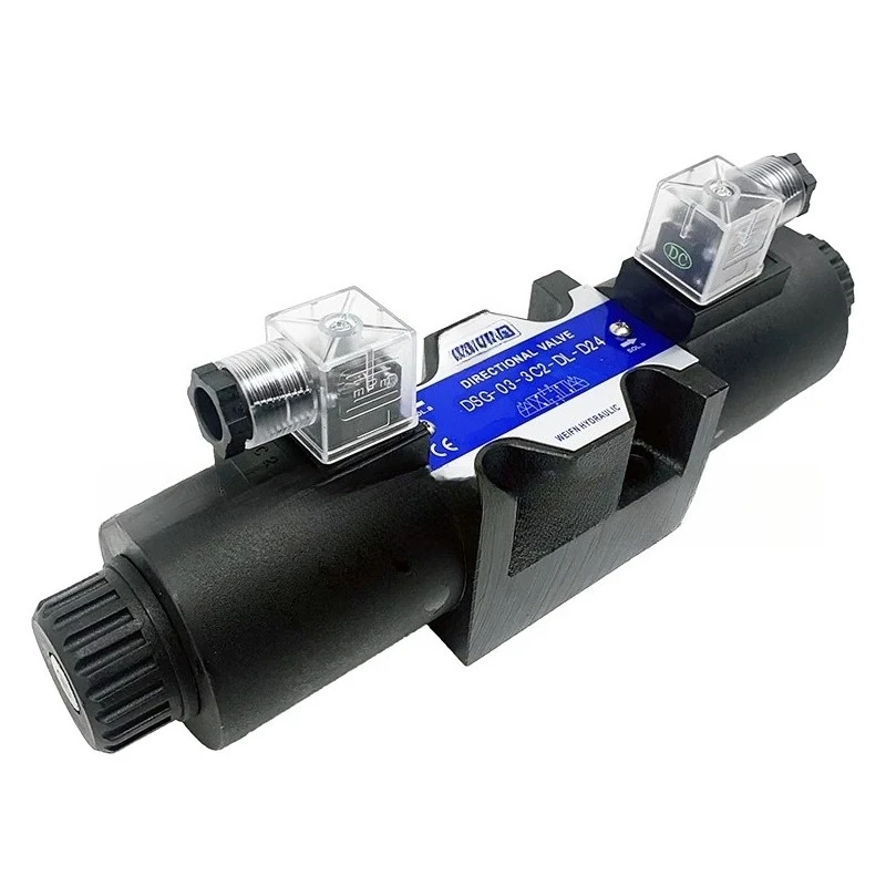 Hydraulic solenoid directional valve dsg-03-3c2-24 hydraulic solenoid valve 3c6/4 electronic switch valve