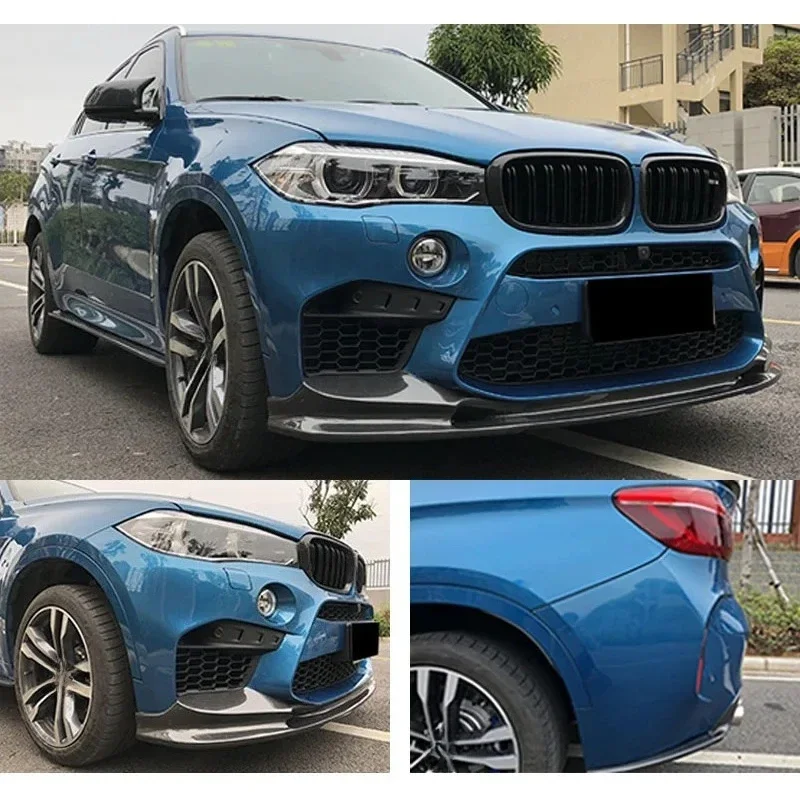 New Design for X6 F16 Set Body Kit Upgrade to X6M Style PP Bumpers Grille Complete Side Skirts Front Lip Rear Diffusers