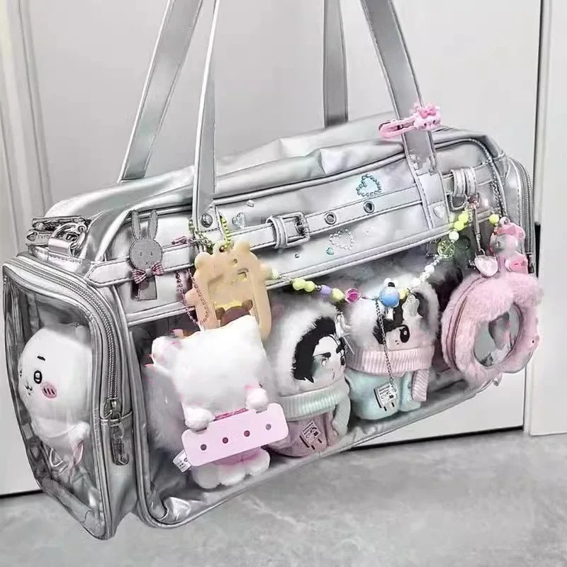 

New Cute Dolls Bag Preppy Style JK Uniforms Shoulder Bag Japanese Harajuku Y2K Ita Bag Student Crossbody Bag Ulzzang Itabag