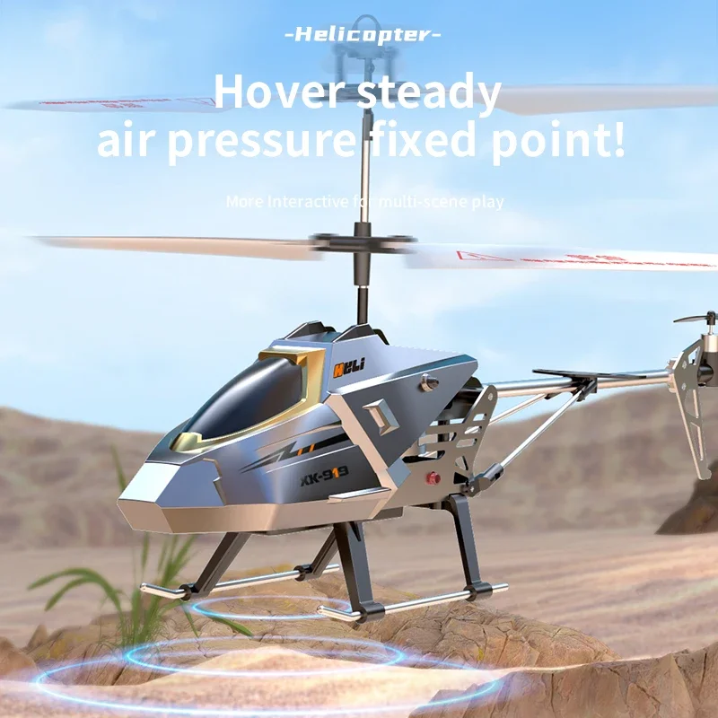 Alloy Remote Control Helicopter XK919 3-Channel 2.4g RC Helicopters For Children Toy Boy Gift