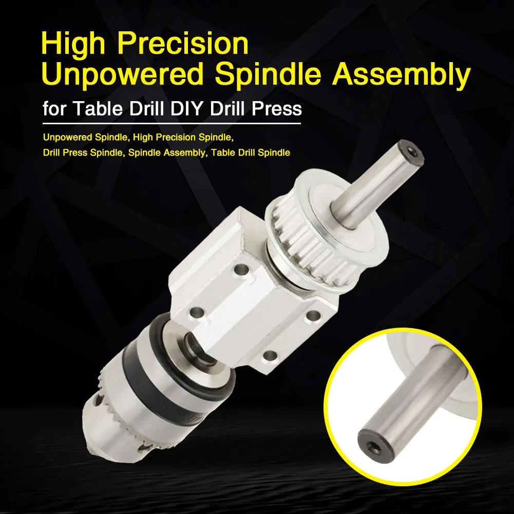 Drill Press Spindle High Precision Unpowered Spindle Assembly for Table Drill  Drill Press High Precision Spindle