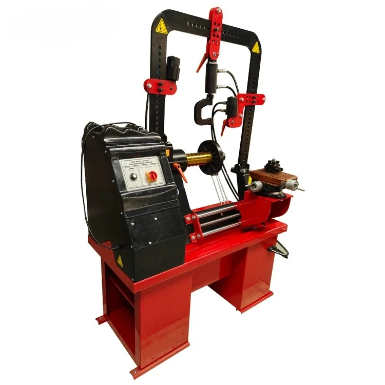 Straightening Machine with 3 Jacks Full Teeth  Alloy Wheel Straightening Machine  AA-RSM59
