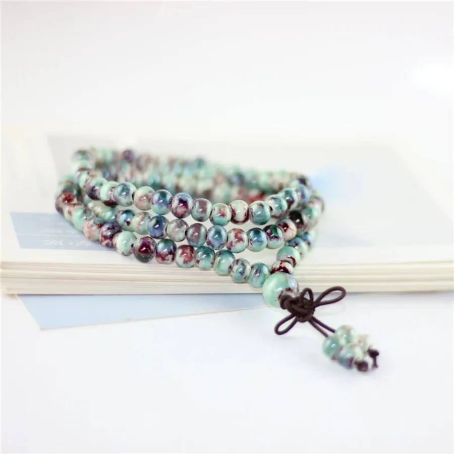 Ceramic Love Bangles Vintage Jewelry for Women