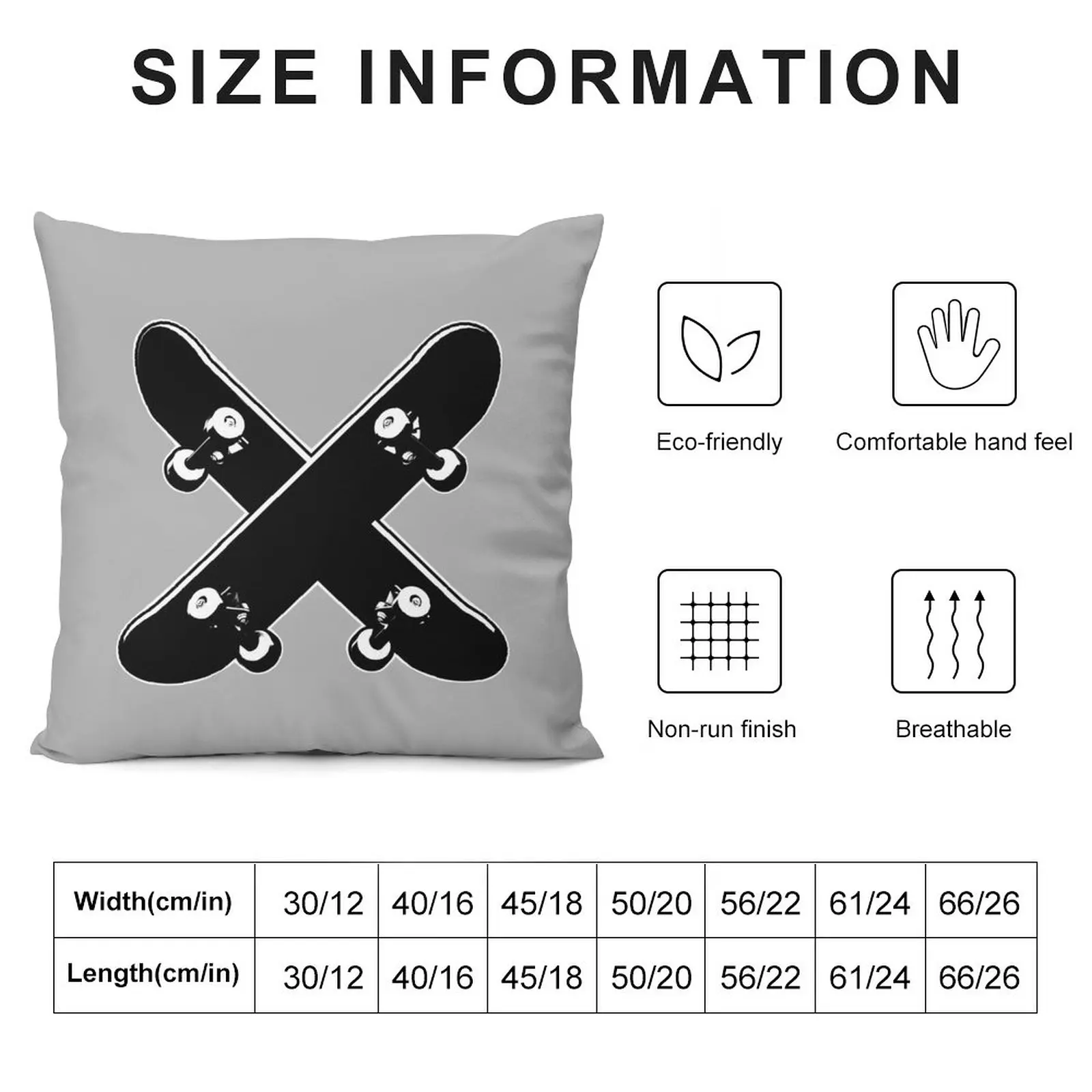 Skate X Throw Pillow Cushion Child Christmas Throw Pillows Covers Pillows Aesthetic Pillowcases For Pillows